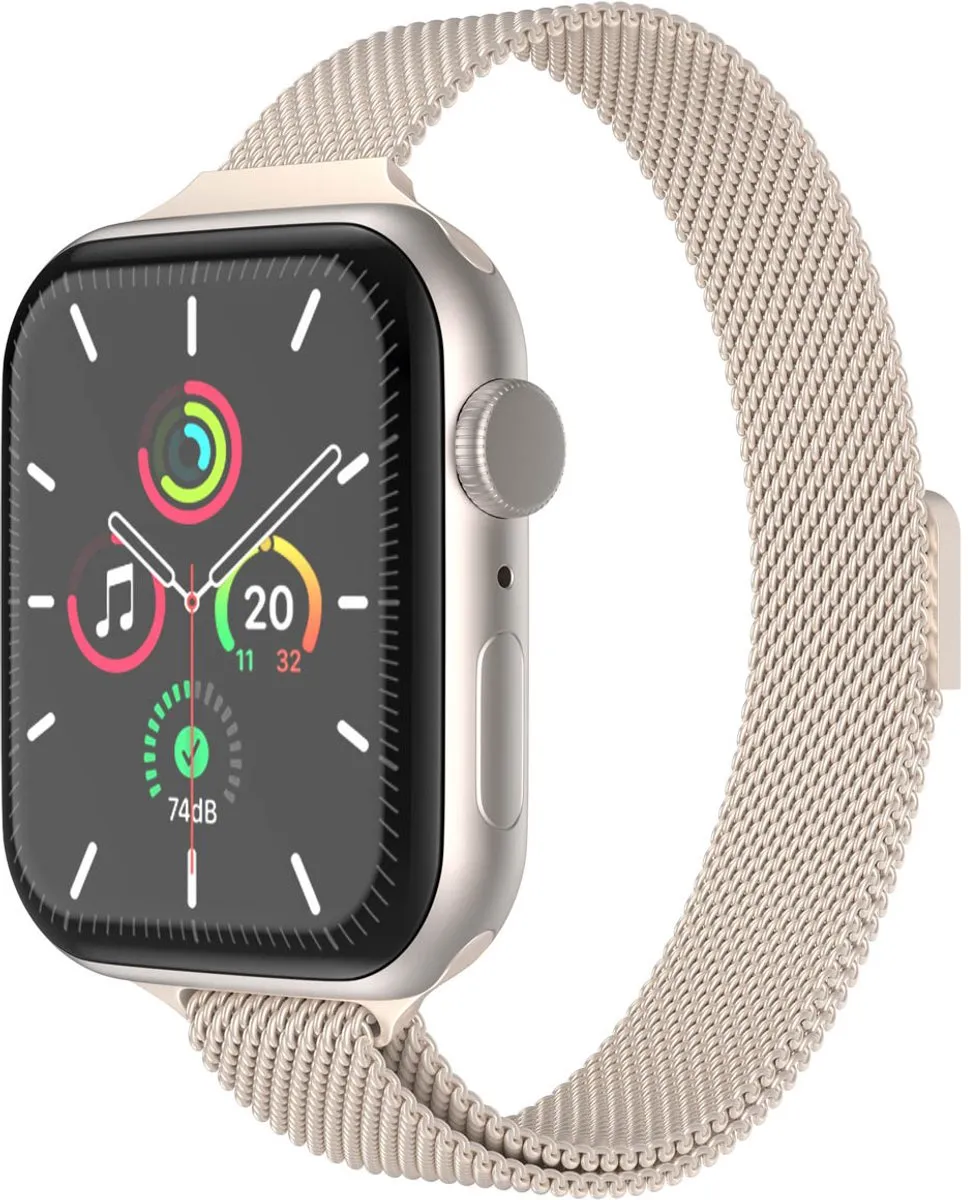 Imoshion Milanees Bandje Apple Watch 42mm - Sterrenlicht