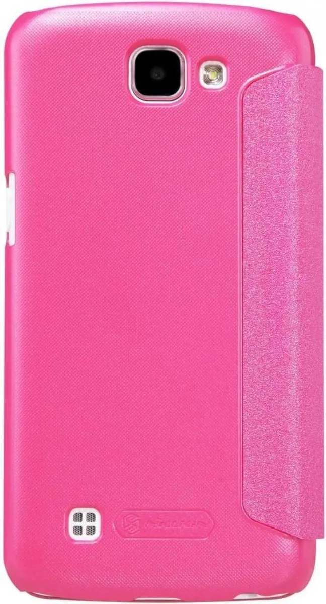 Nillkin Sparkle Hoes LG K4 - Fuchsia - K13011790704 - afbeelding 3 van 4