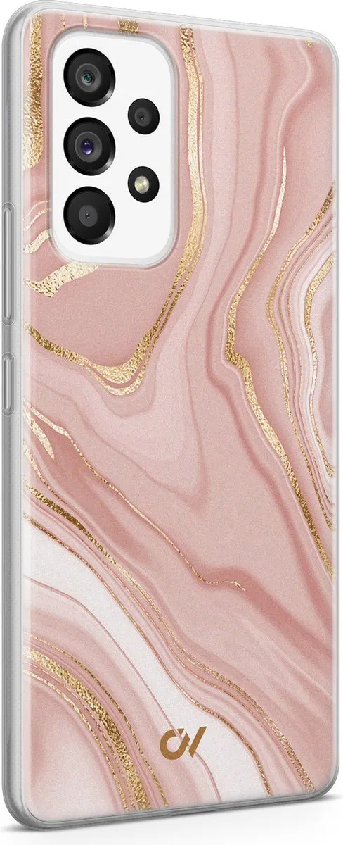 Casevibes Hoesje Samsung Galaxy A53 Rose Marble - S/A53/UV/014