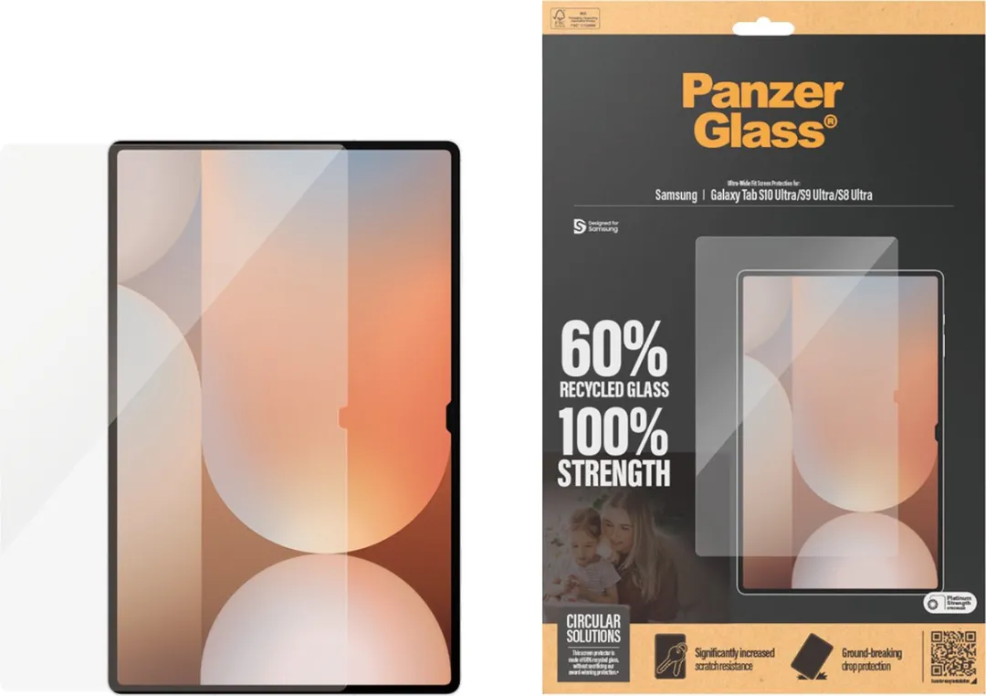 PanzerGlass Tablet Screenprotector 5715685013317 - Transparent