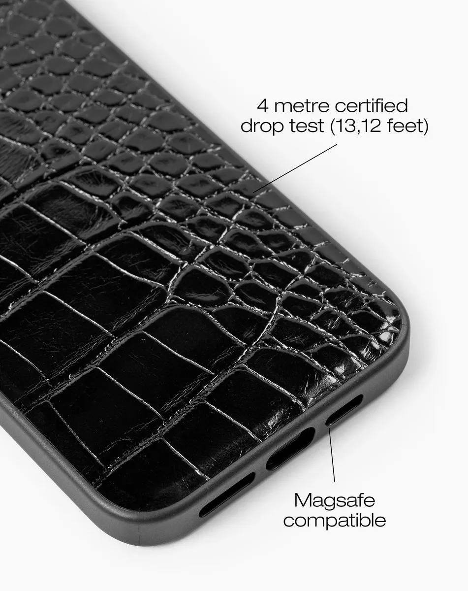 iDeal of Sweden iPhone 15 Pro Max Vegan Leather Hoesje - IDVLCMS-I2367P-334 - Zwart - afbeelding 6 van 6