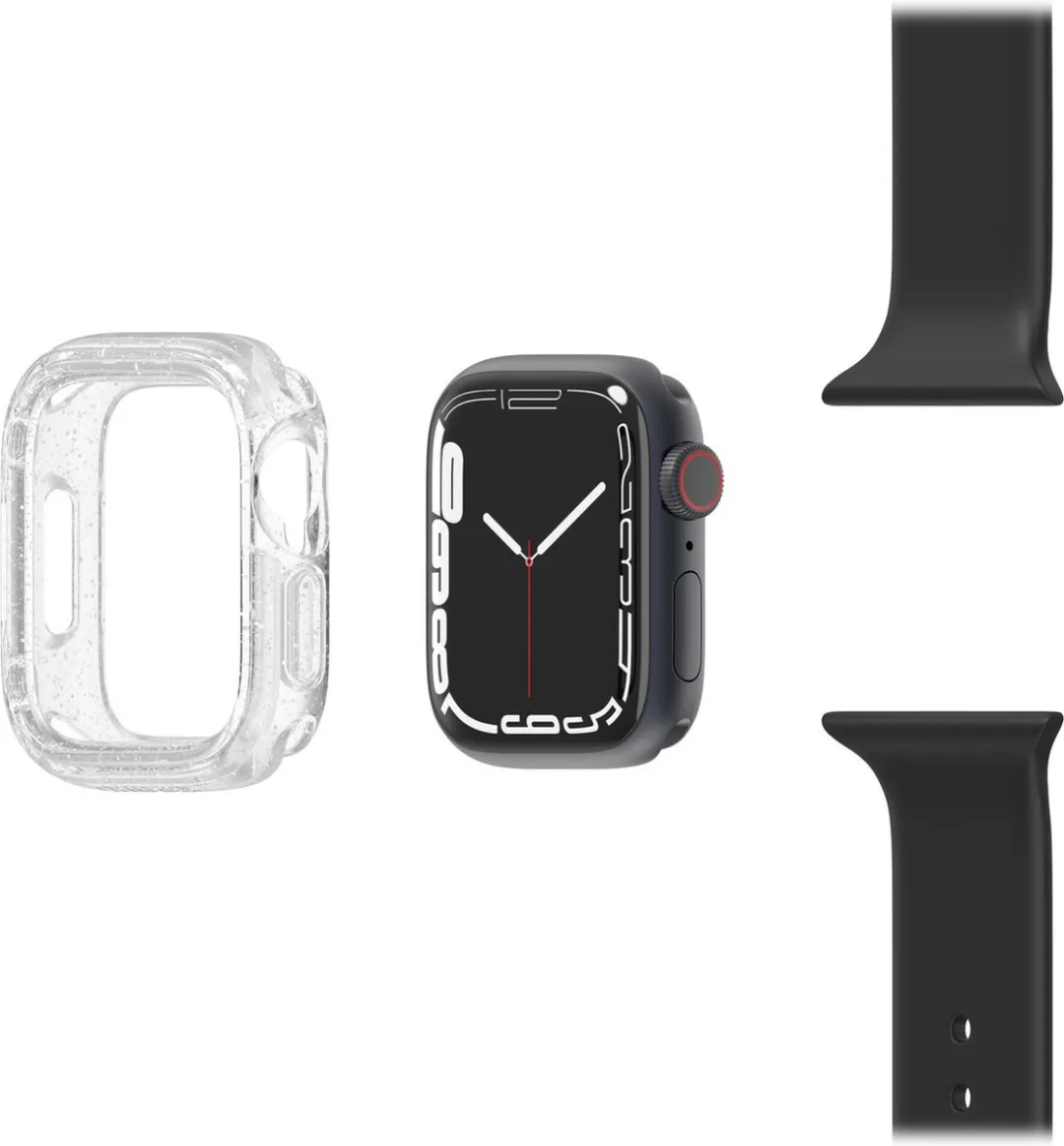 OtterBox Exo Edge Beschermhoes Apple Watch Series 7 41mm - Transparant