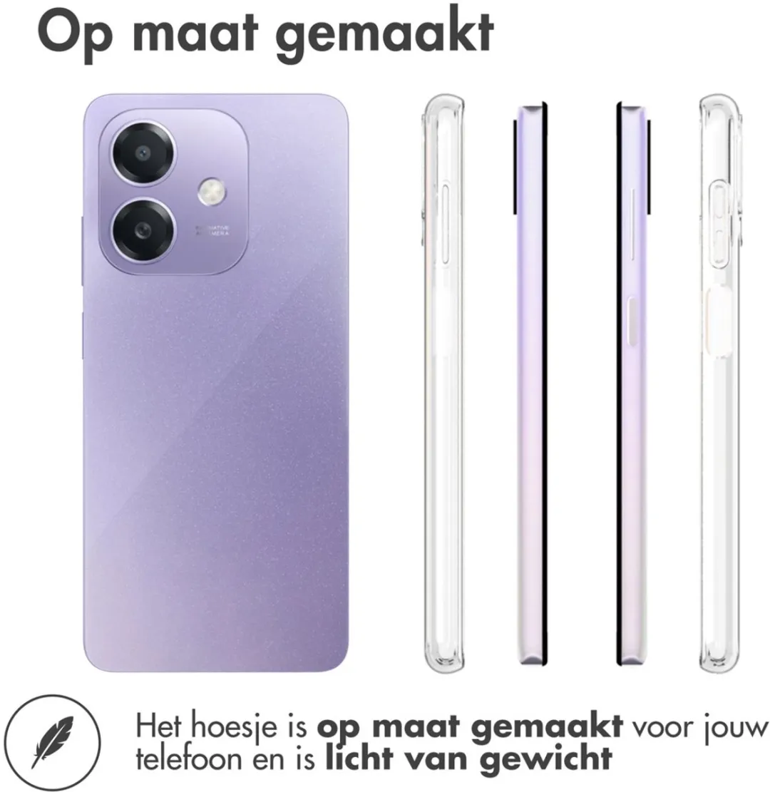 Accezz Hoesje Oppo A40/A40M/A60 - Transparant