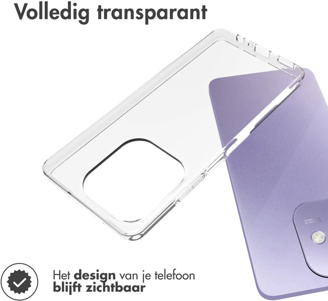 Accezz Hoesje Oppo A40/A40M/A60 - Transparant