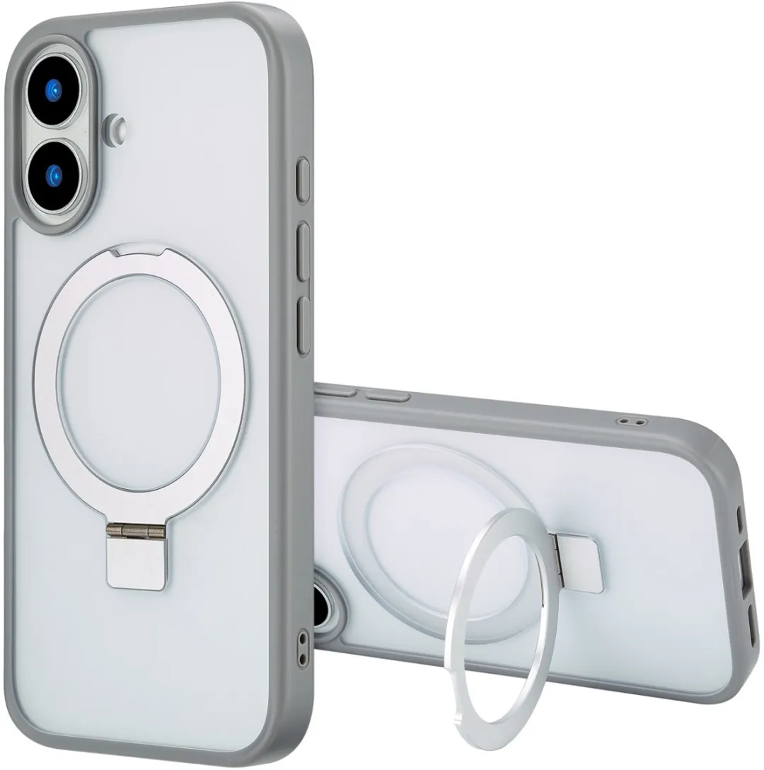 Accezz iPhone 16 Hoesje Grijs