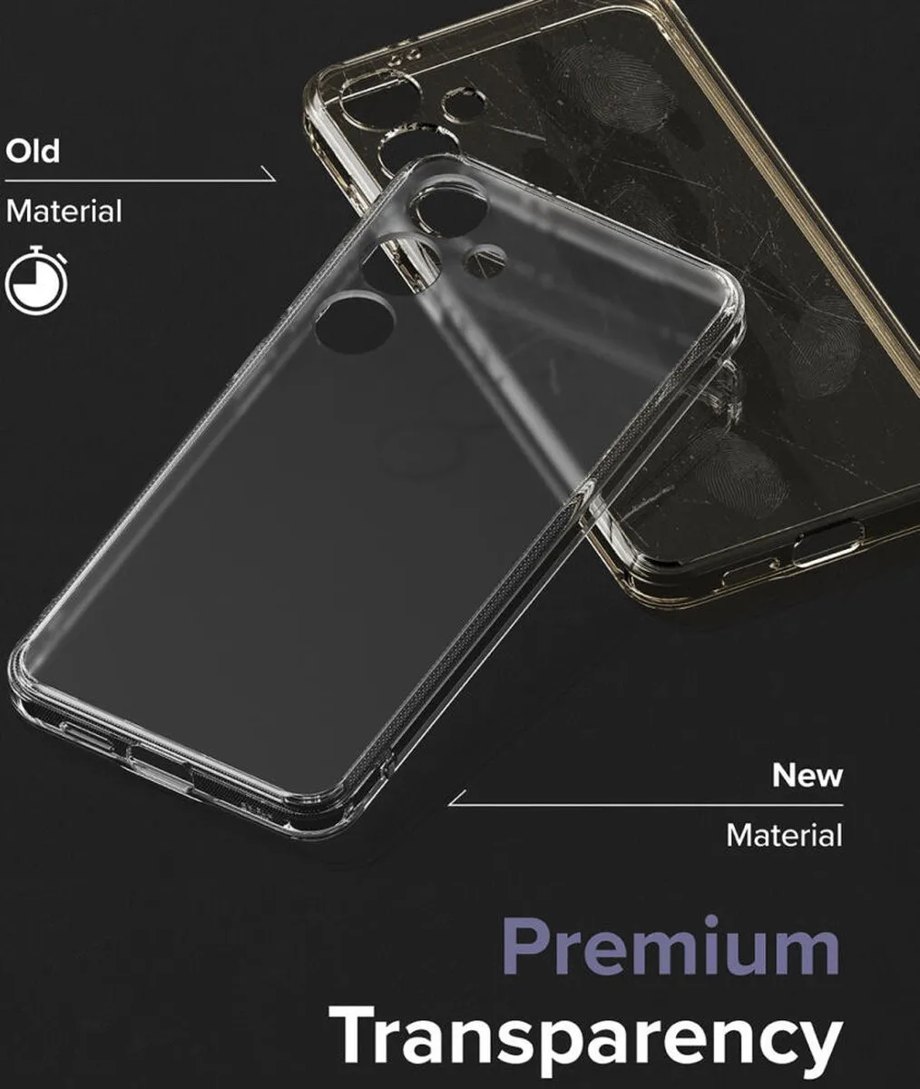 Ringke Fusion Hoesje Samsung Galaxy S24 - Antikrascoating - Matte Transparant