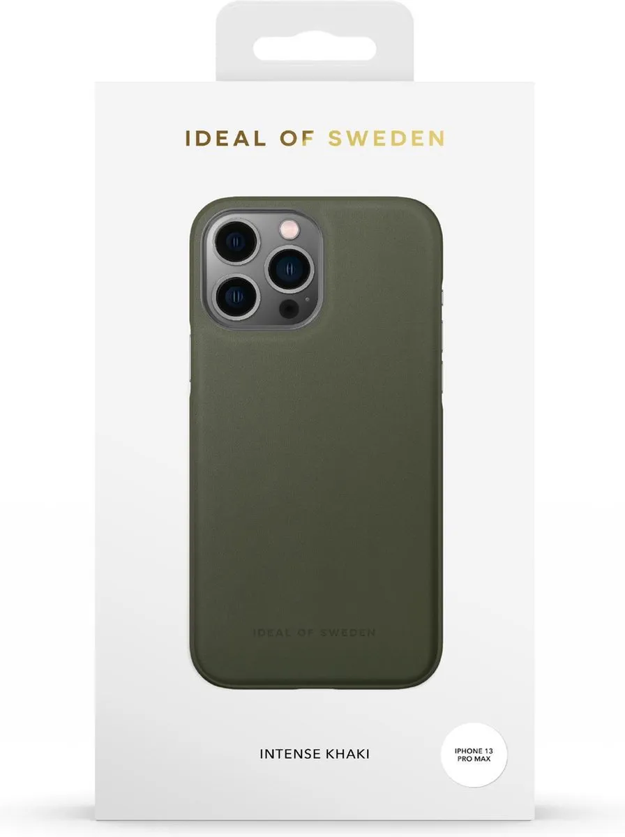 iDeal of Sweden Atelier Case iPhone 13 Pro Max - Intense Khaki - afbeelding 4 van 6