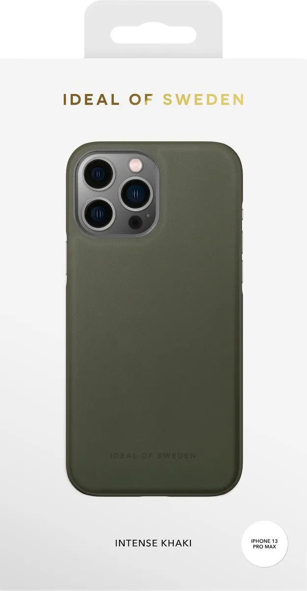 iDeal of Sweden Atelier Case iPhone 13 Pro Max - Intense Khaki - afbeelding 2 van 6