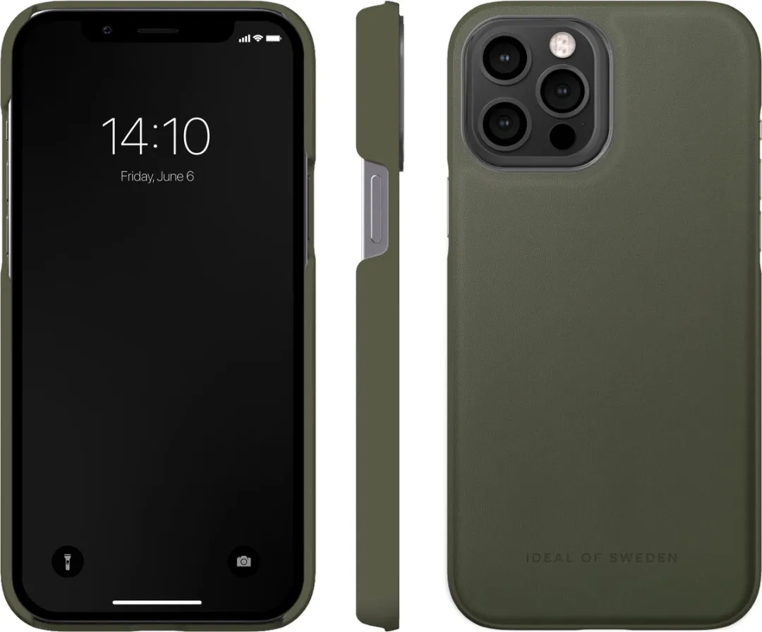 iDeal of Sweden Atelier Case iPhone 13 Pro Max - Intense Khaki - afbeelding 3 van 6