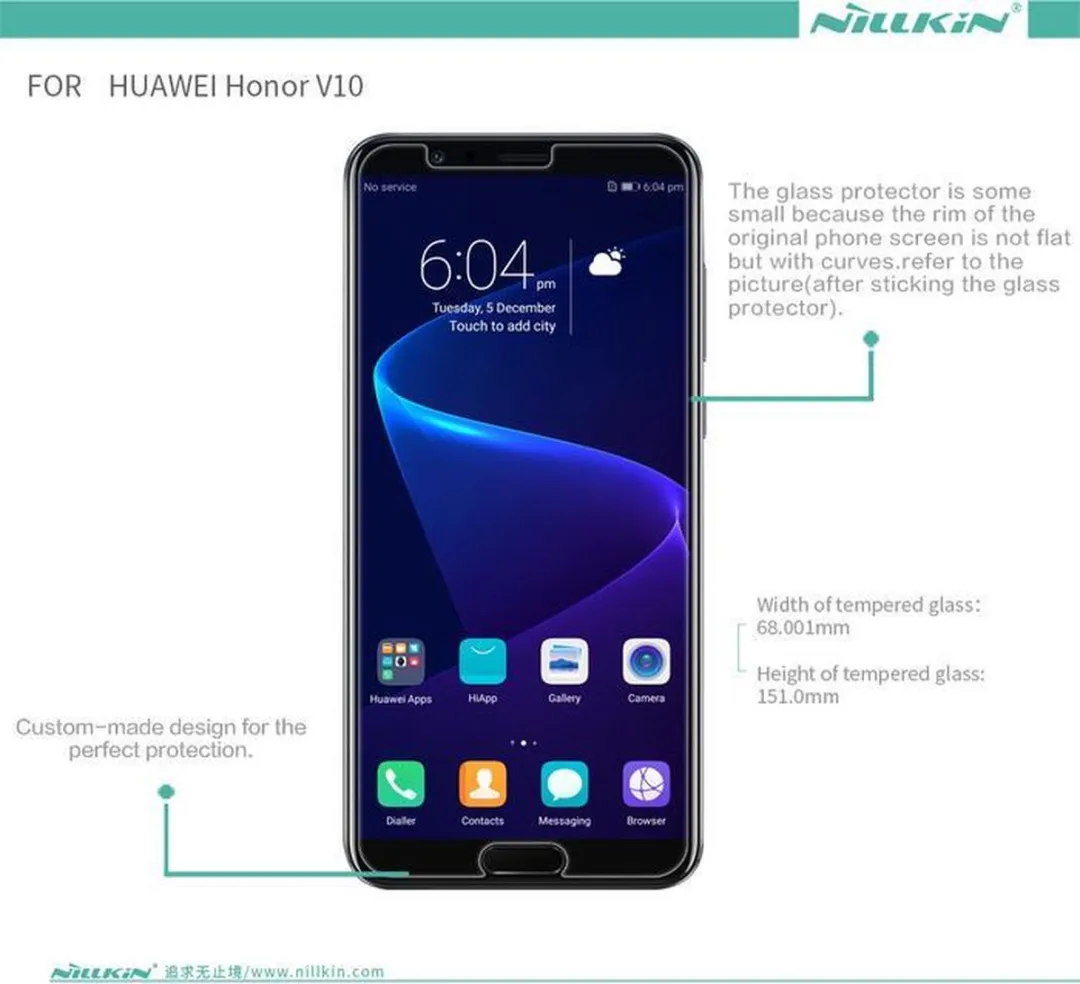 Nillkin Amazing Tempered Glass H+ Pro Honor View 10 - afbeelding 2 van 6