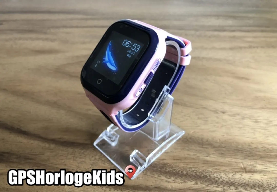 GPSHorlogeKids OMNI GPS Horloge Kind - 4G Videobellen - 600mAh - Roze