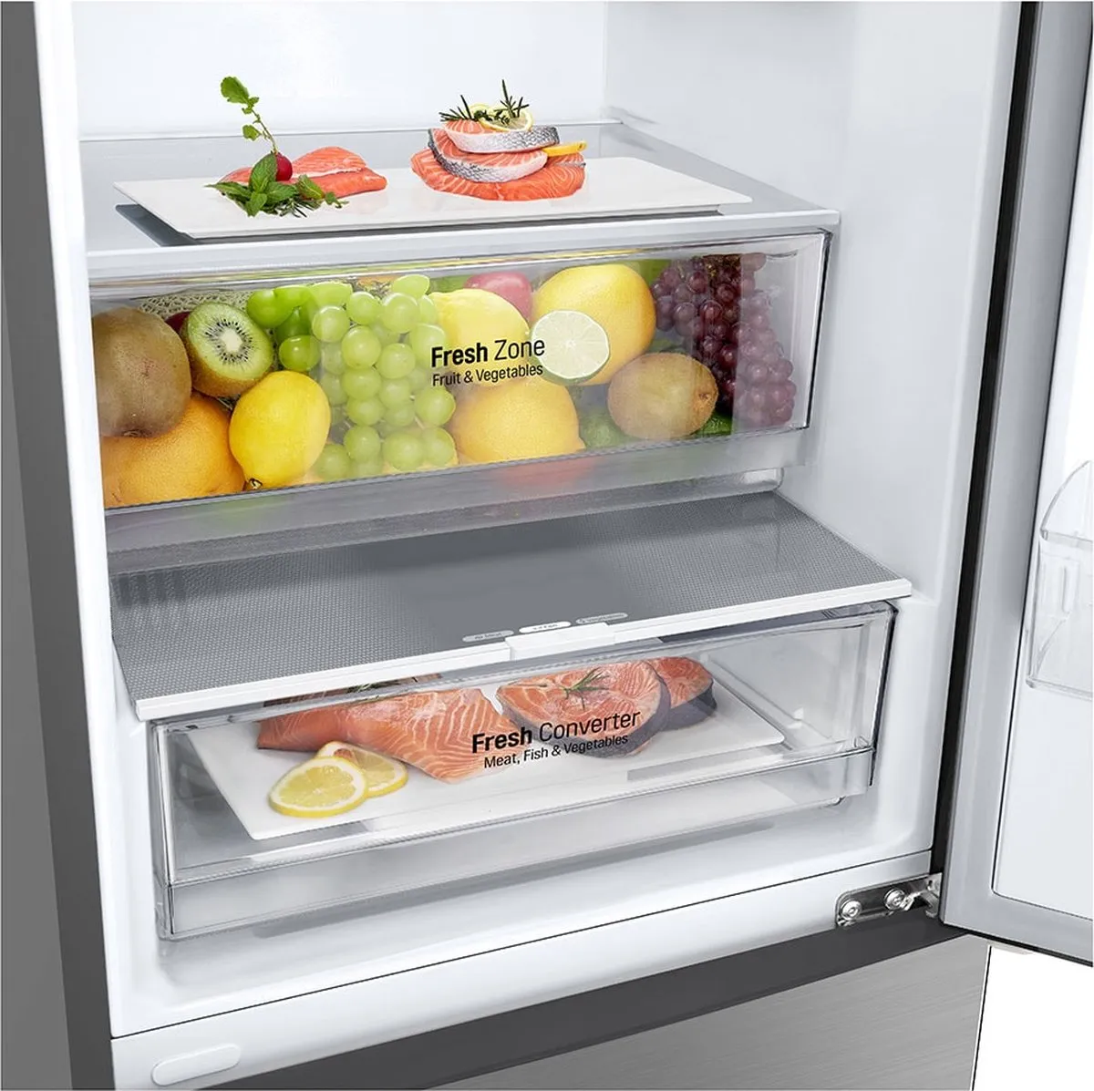 LG GBP62PZNBC Koel-vriescombinatie 384L - NoFrost - 10 Jaar Garantie - afbeelding 6 van 6