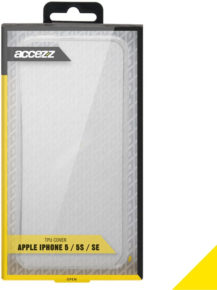 Accezz Hoesje iPhone 5/5s/SE Transparant