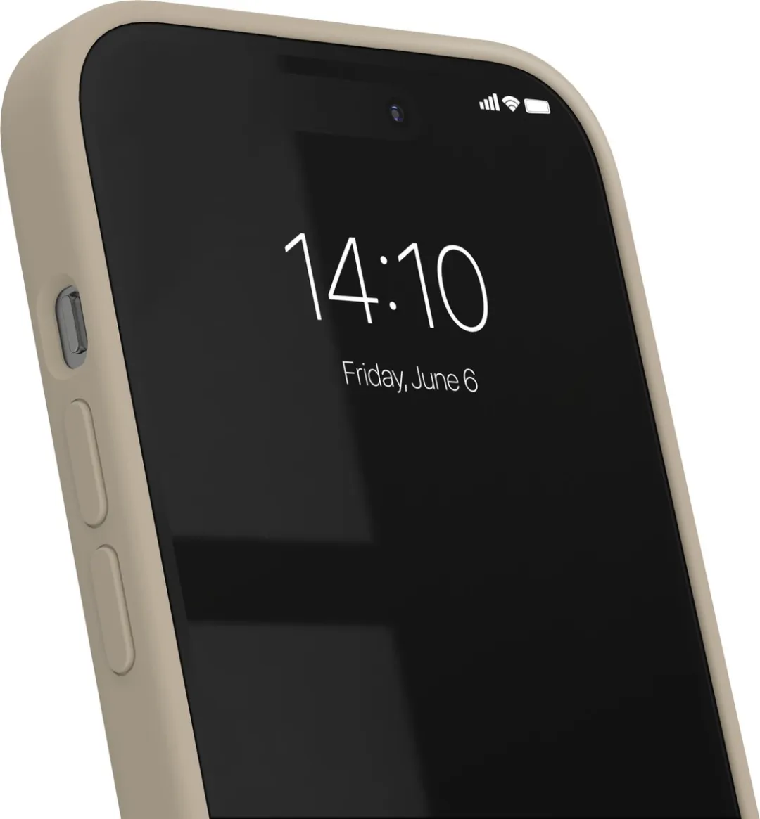 iDeal of Sweden iPhone 14 Pro Max Silicone Hoes - Beige - IDSICSI23-I2267P-128