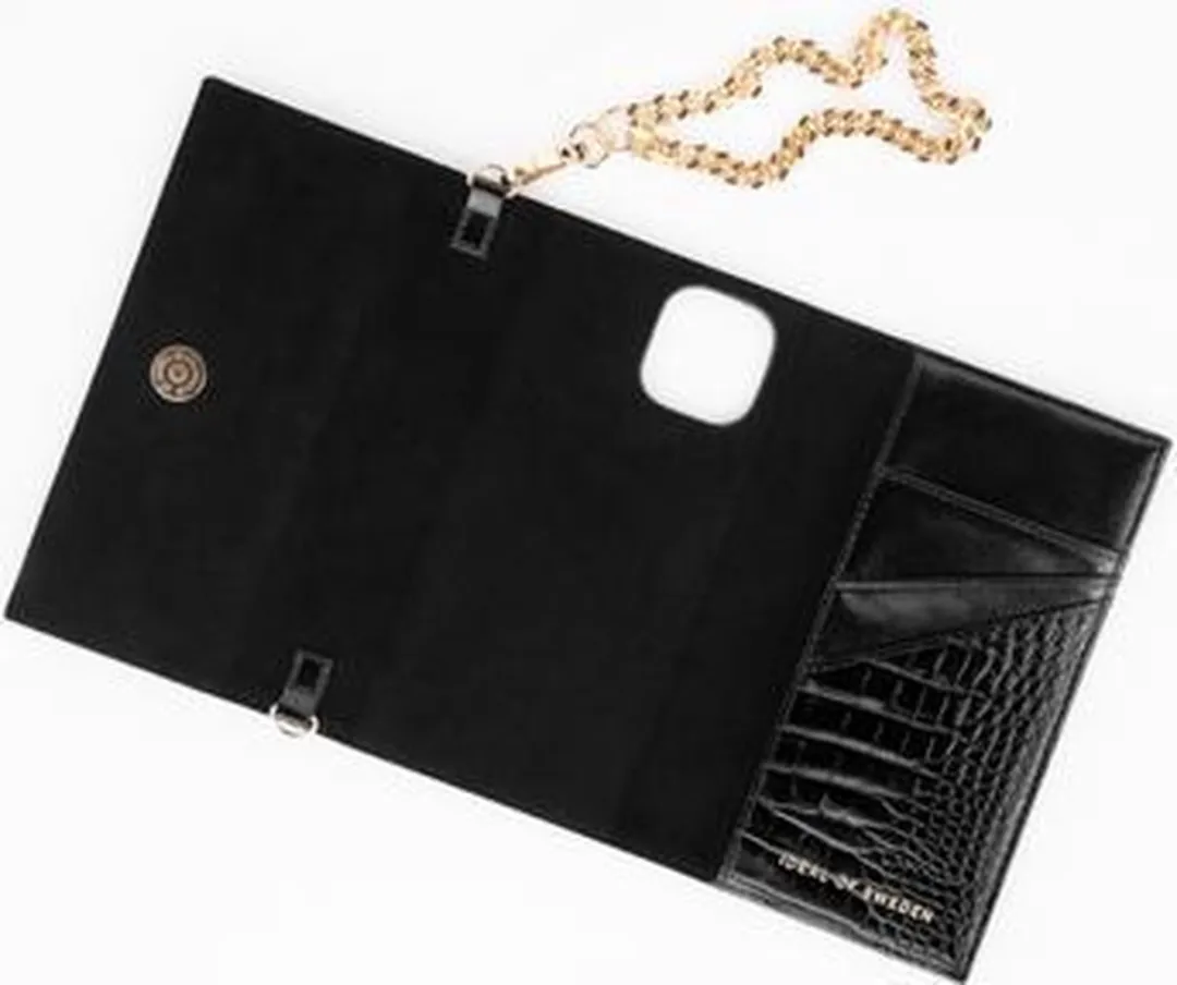 iDeal of Sweden Studio Clutch iPhone 11 Pro/XS/X - 3 Pasjes - IDSTCAW20-1958-236 - Zwart
