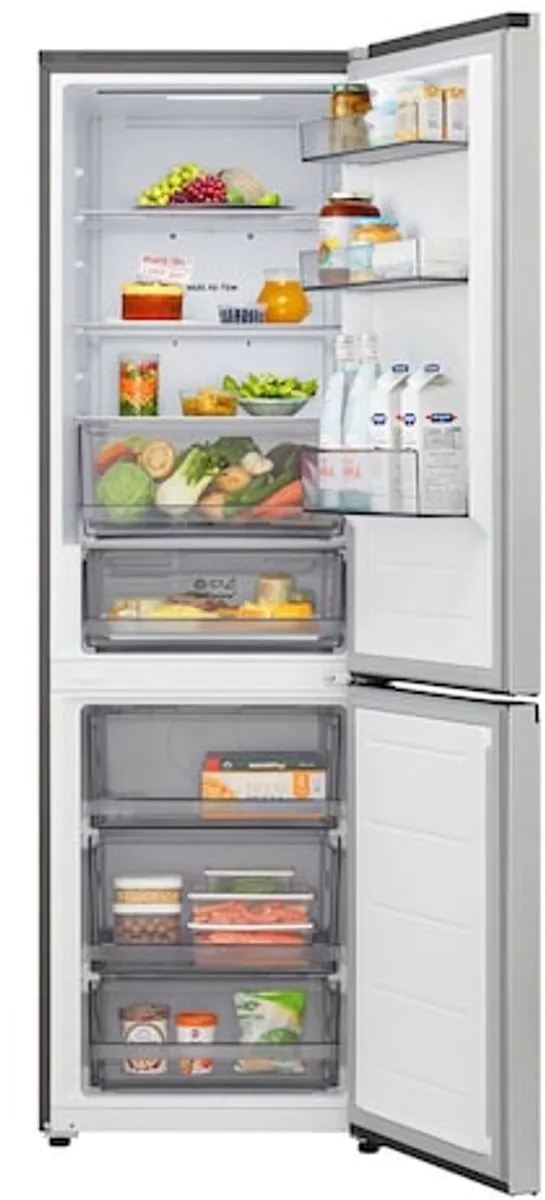 LG GBBSJ1CCPY Koel-vriescombinatie 333L - Zilver