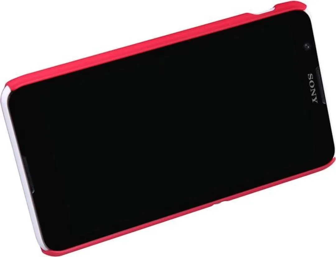 Nillkin Super Frosted Backcover Sony Xperia E4 - Rood - afbeelding 4 van 6