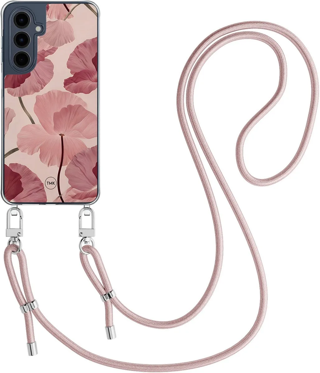 Casevibes Samsung Galaxy A16 Telefoonhoesje - Vintage Blossom Roze - CV/S/A16/C/009