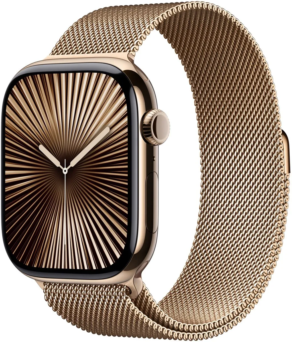 Apple Watch Series 10 42mm - Goud Titanium - 315mAh