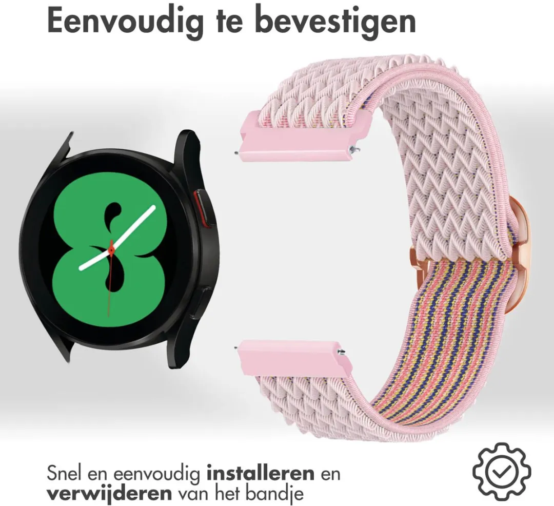 Imoshion Elastisch Nylonbandje 20mm - Roze