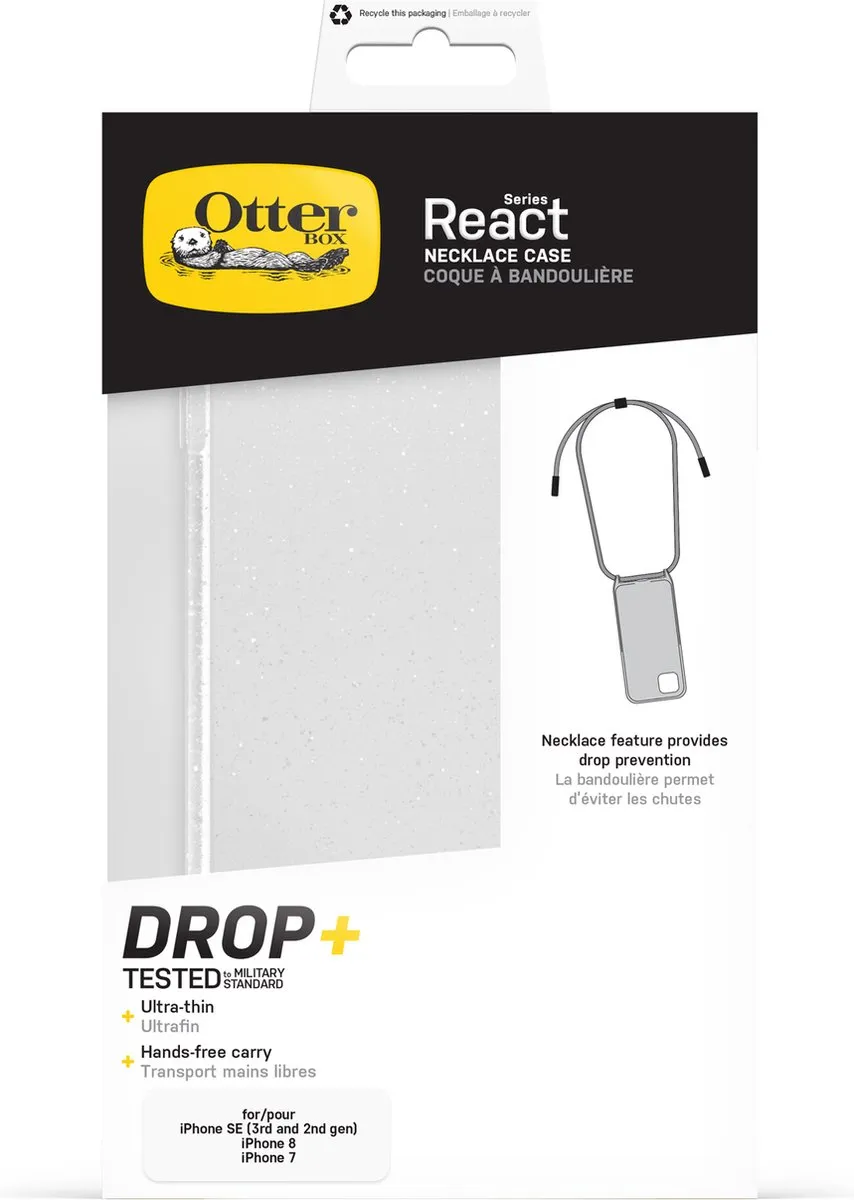 OtterBox React Necklace iPhone SE 77-92275 Hoesje - Transparant
