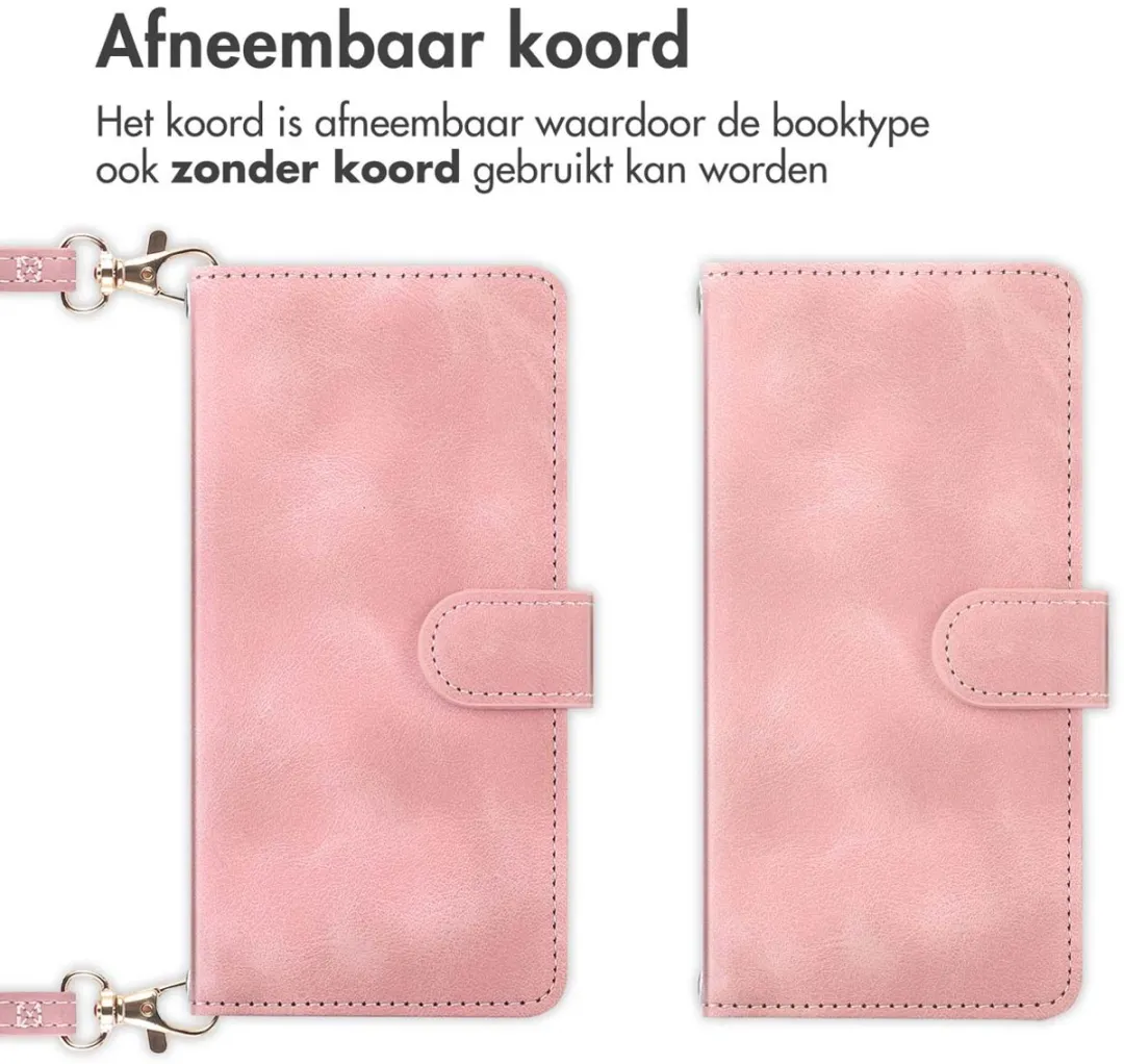 Imoshion Bookcase Hoesje Samsung Galaxy S25 Plus - Roze