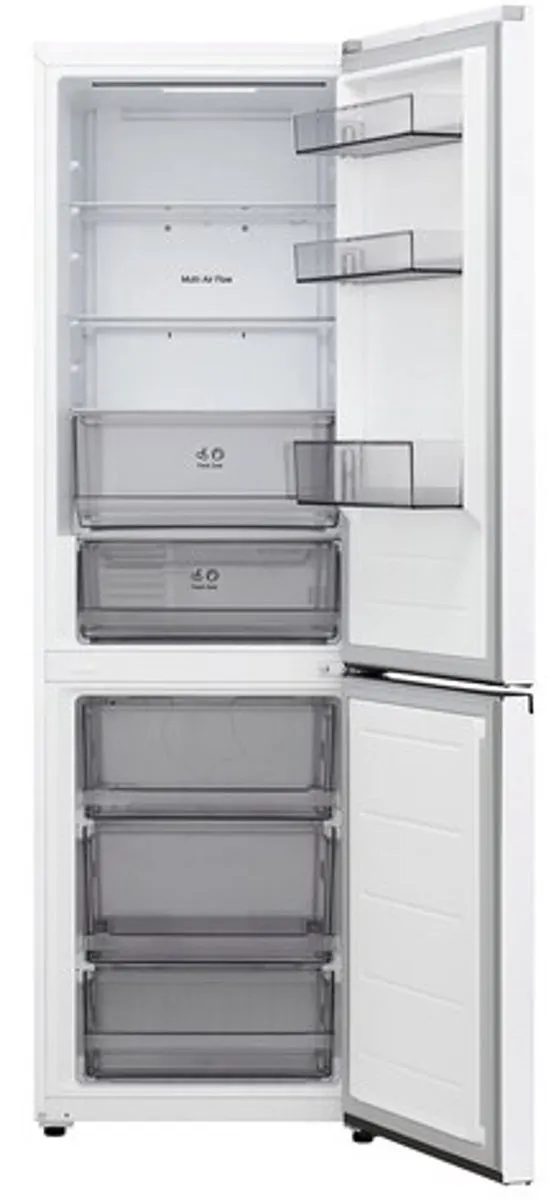 LG GBBSJ1CCSW Koel-vriescombinatie 465L - Wit