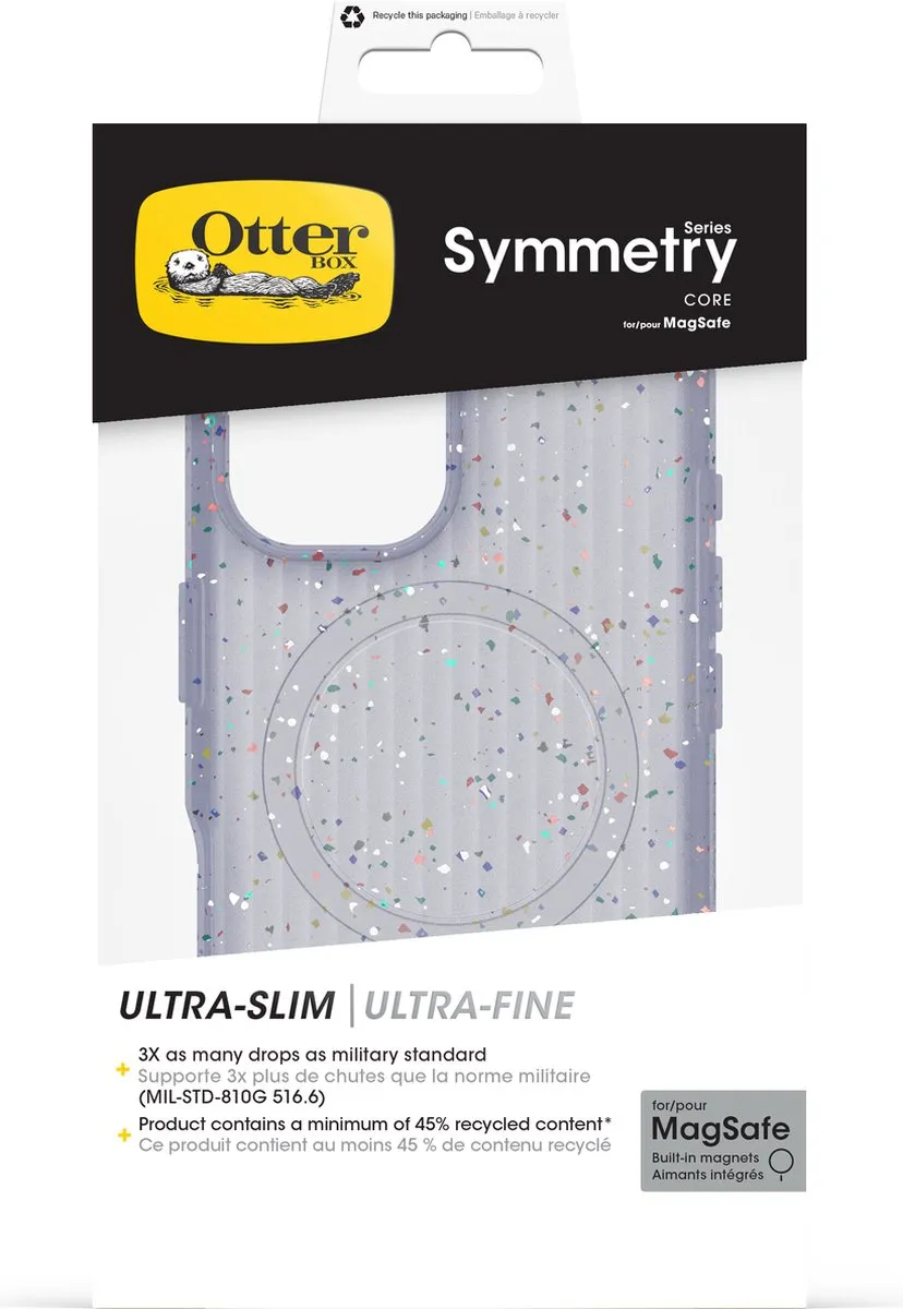 OtterBox Core Mag iPhone 16 Hoesje - Icy Mist Blue