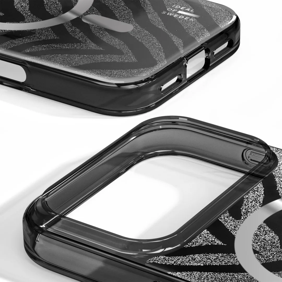 iDeal of Sweden Clear Case iPhone 17 Pro - Zebra Mystique - IDCLCMS-I2561P-573