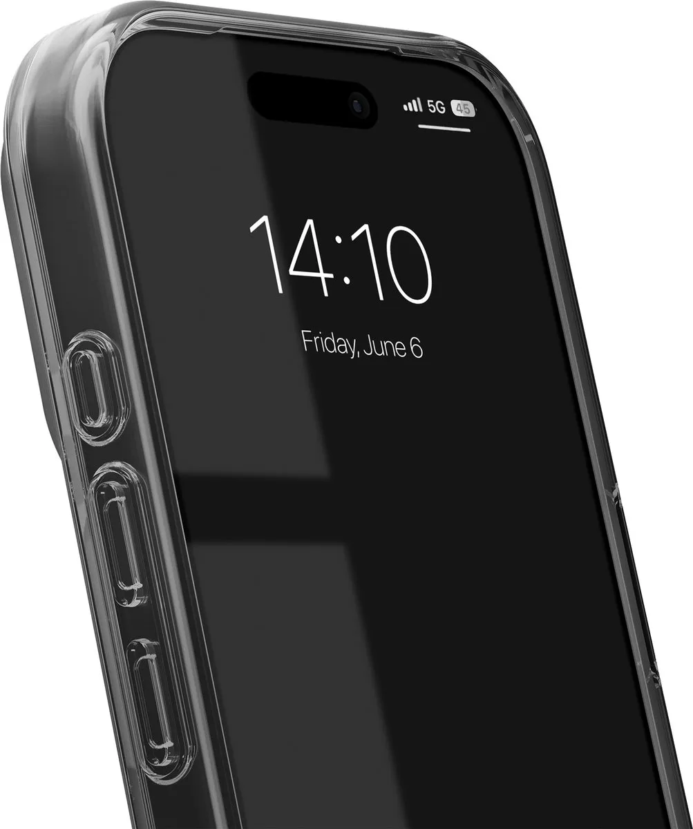 iDeal of Sweden Clear Case iPhone 17 Pro - Zebra Mystique - IDCLCMS-I2561P-573