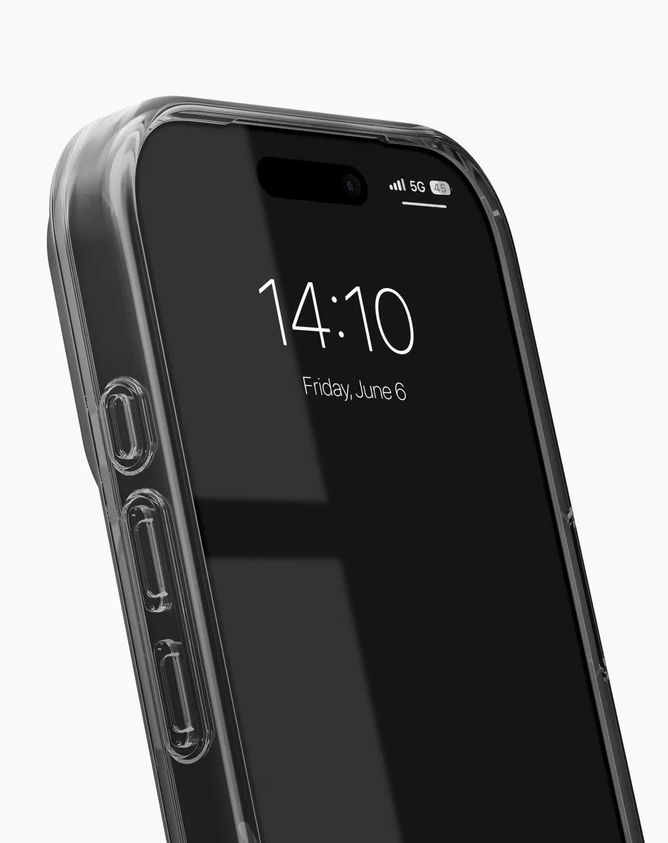 iDeal of Sweden Clear Case iPhone 17 Pro - Zebra Mystique - IDCLCMS-I2561P-573