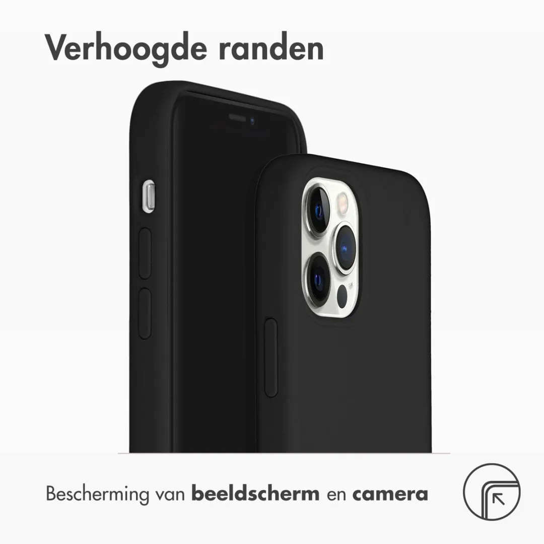 Accezz iPhone 12/Pro Hoesje SH00007650 - Zwart
