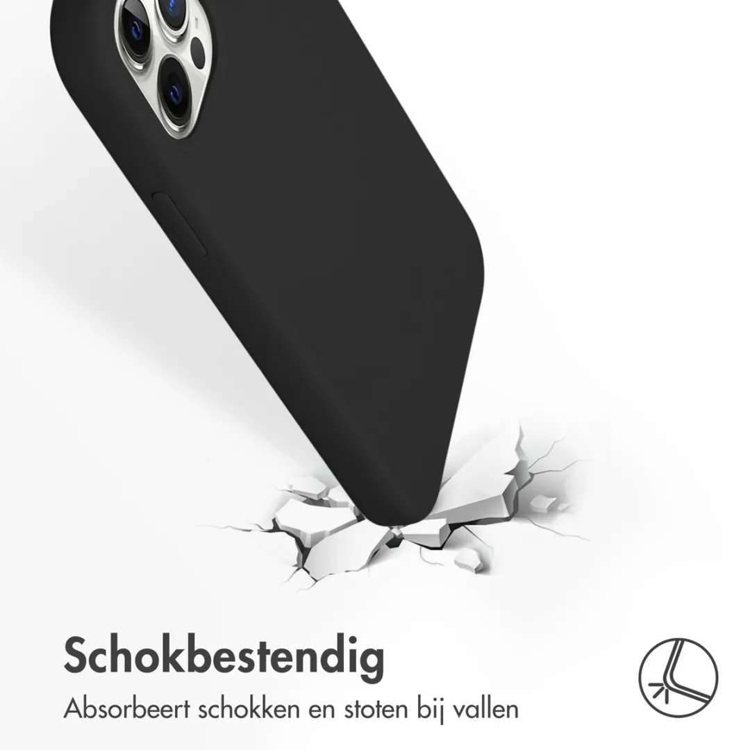 Accezz iPhone 12/Pro Hoesje SH00007650 - Zwart
