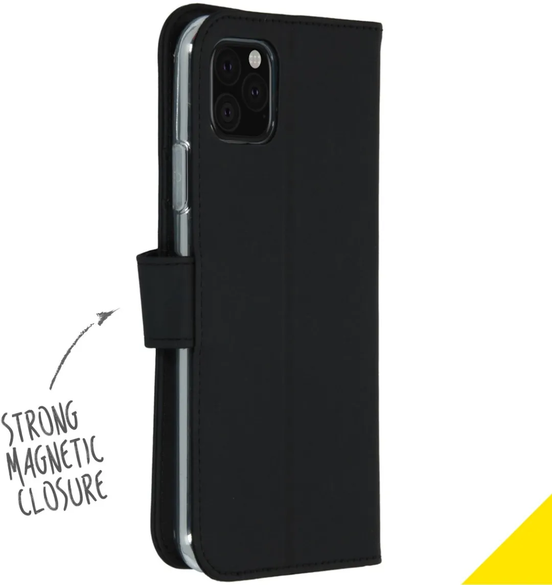 Accezz Hoesje iPhone 11 Pro Max - 3 Pasjes - Zwart