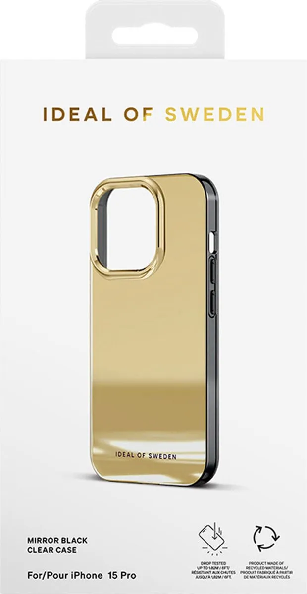 iDeal of Sweden Mirror Case iPhone 15 Pro - Goud - IDCLC-I2361P-487