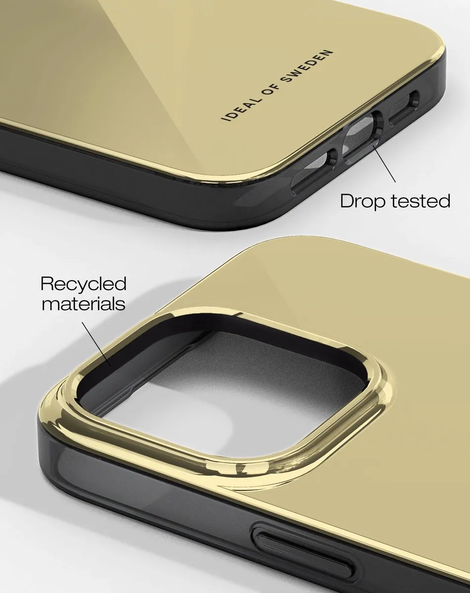 iDeal of Sweden Mirror Case iPhone 15 Pro - Goud - IDCLC-I2361P-487