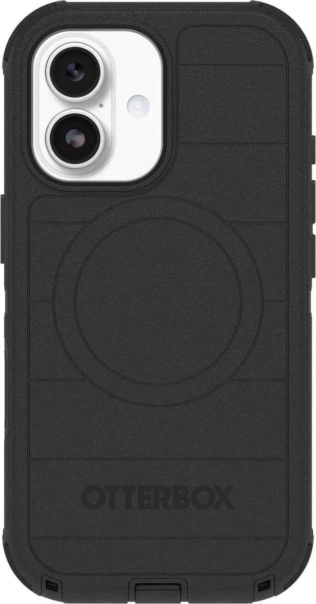 OtterBox Defender Pro MagSafe iPhone 17 Hoes - 77-98356 - Zwart - afbeelding 6 van 6