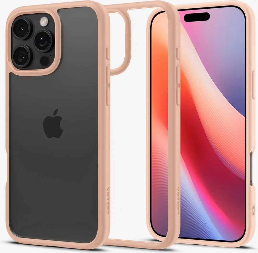 Spigen Ultra Hybrid Hoesje 8809971235167 - iPhone 16 Pro Max - Transparent