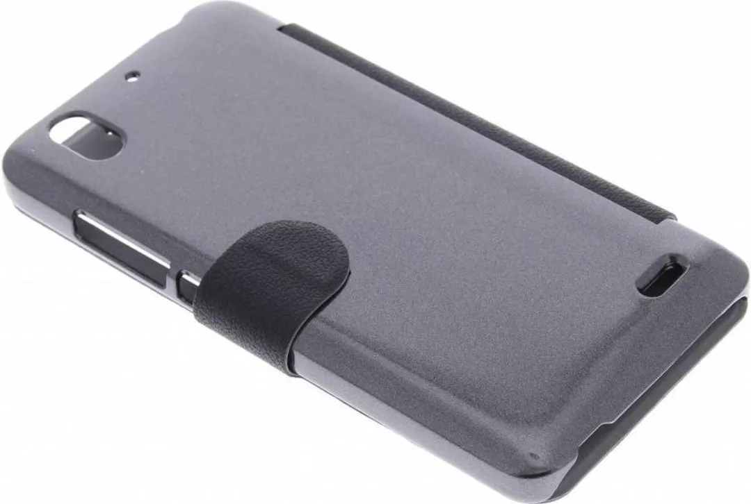 Nillkin Leather Booktype Hoes Huawei Ascend G630 - Zwart - afbeelding 2 van 4