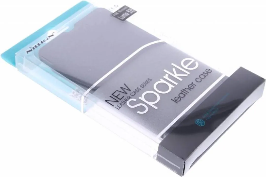 Nillkin Sparkle Series Flip Case Microsoft Lumia 535 - Zwart M53522107401 - afbeelding 6 van 6