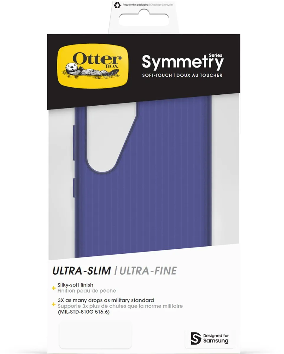 OtterBox Symmetry Soft Touch Backcover S25 77-97573 - Paars & Blauw