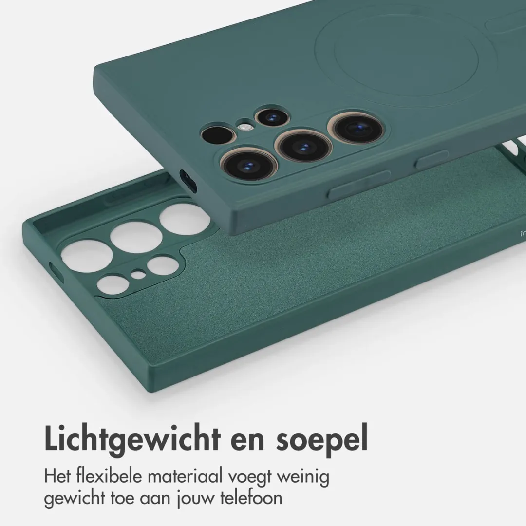 Imoshion Hoesje Samsung Galaxy S24 Ultra - Donkergroen MagSafe - afbeelding 6 van 6