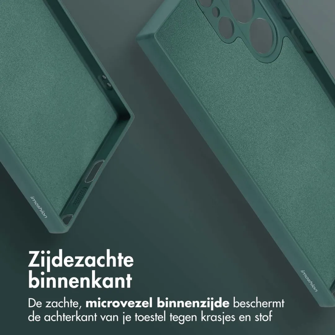Imoshion Hoesje Samsung Galaxy S24 Ultra - Donkergroen MagSafe