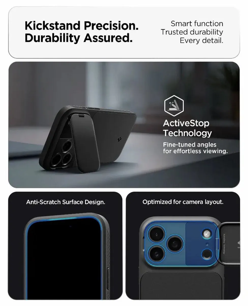 Spigen Optik Armor MagSafe iPhone 17 Pro Max - Abyss Green