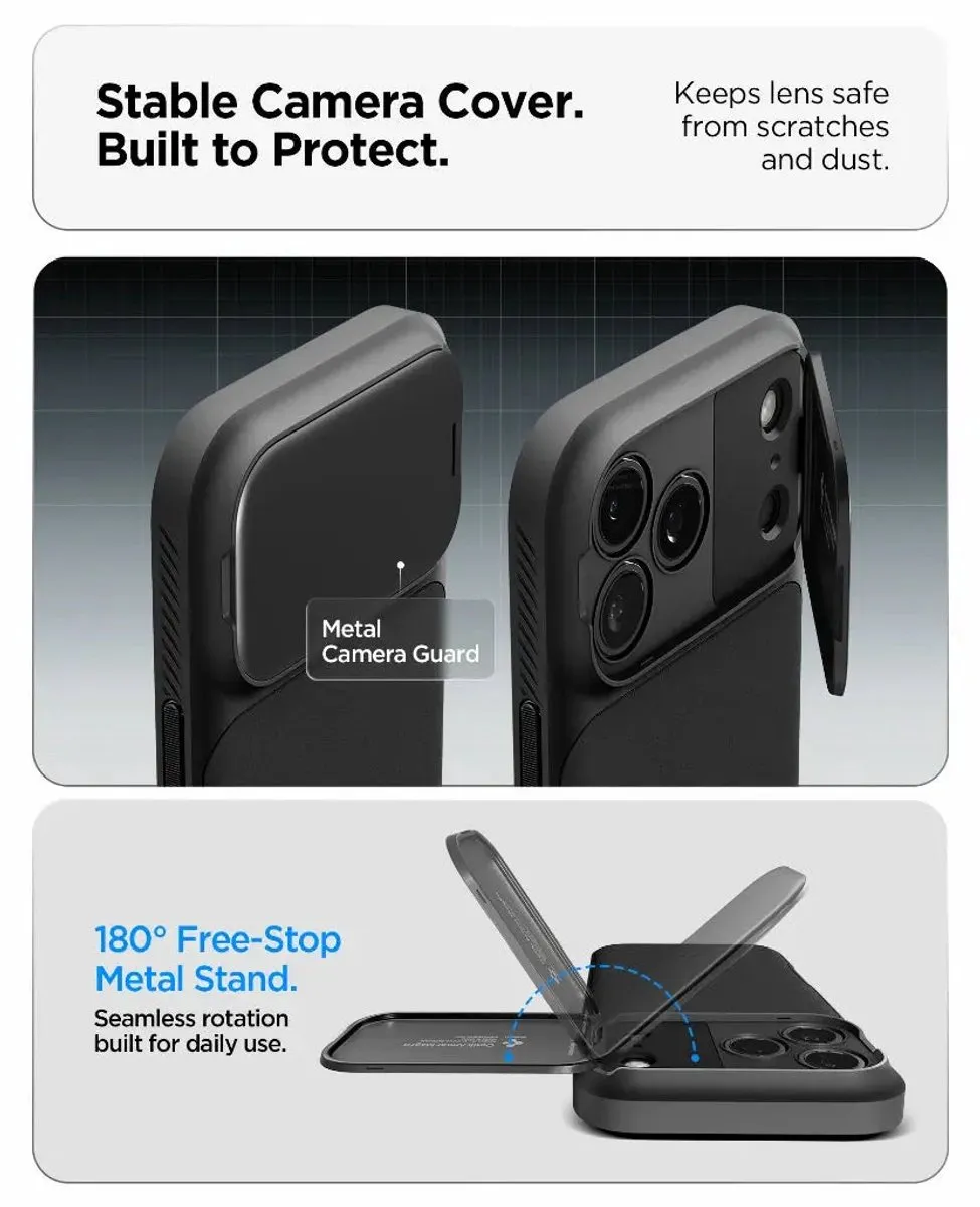 Spigen Optik Armor MagSafe iPhone 17 Pro Max - Abyss Green