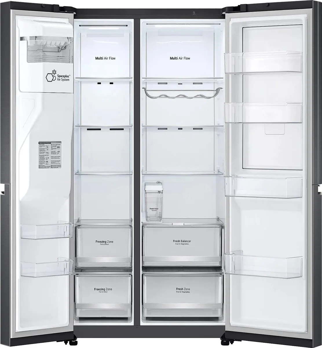 LG GSJV71MCLE Amerikaanse Koelkast 635L - Mat Zwart