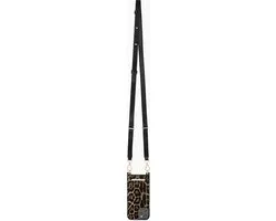 iDeal of Sweden iPhone 12 Mini Necklace Case Midnight Leopard - afbeelding 4 van 5