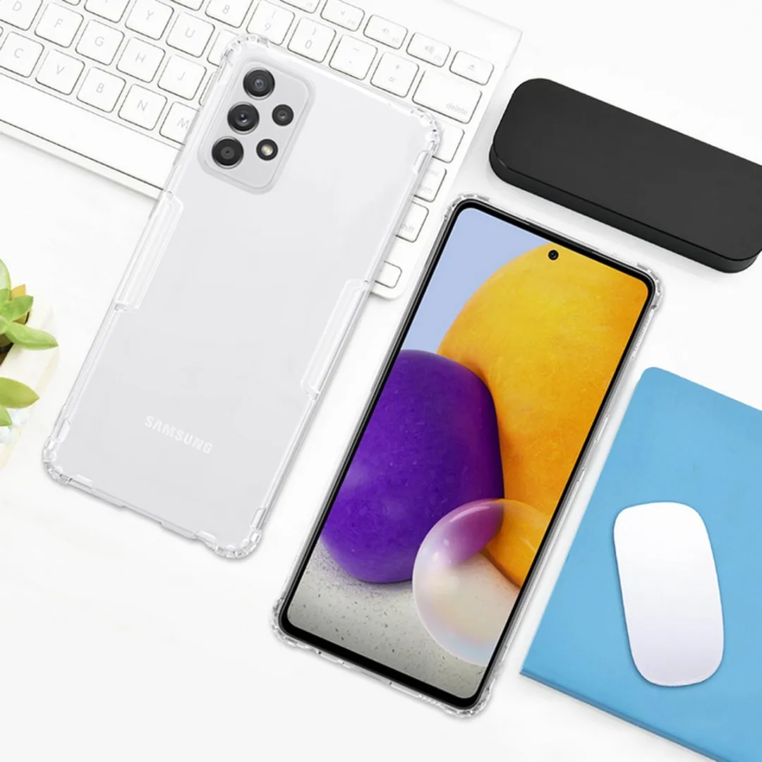 Nillkin Nature TPU Hoesje - Samsung Galaxy A72 - Transparant - afbeelding 5 van 6