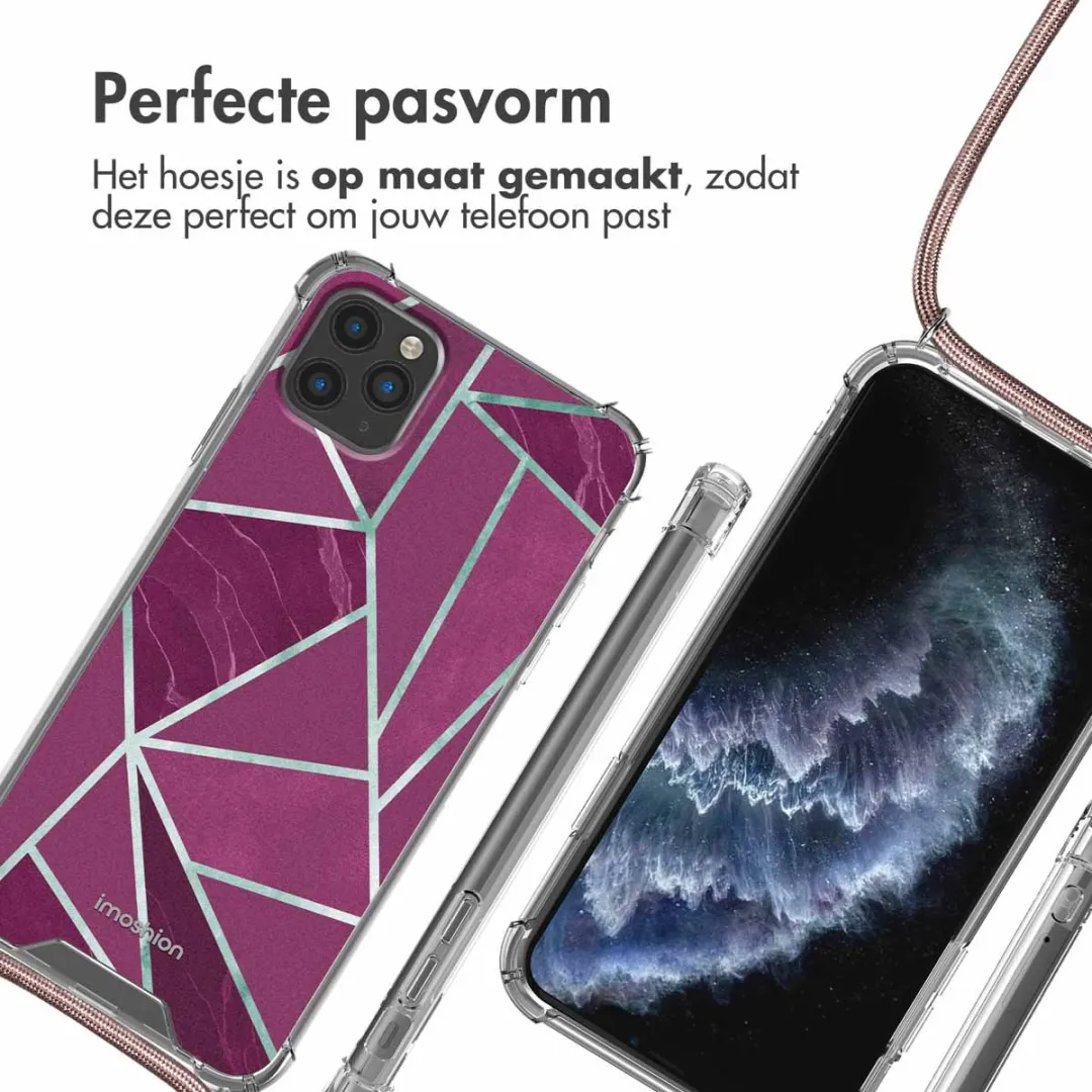 Imoshion Hoesje iPhone 11 Pro Bordeaux Graphic - afbeelding 2 van 6