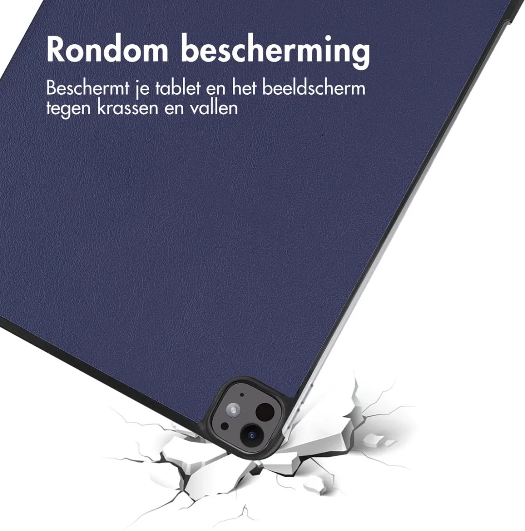 Imoshion SH00074566 Tablethoes - iPad Pro 13 2024/2025 Donkerblauw